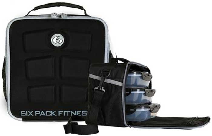 6 pack fitness meal bag