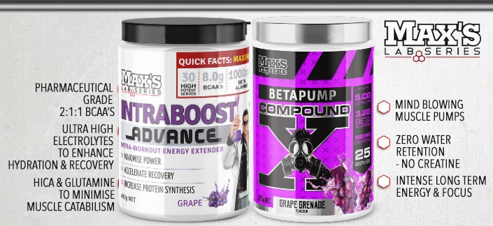 Max's Lab Series Supplement Range