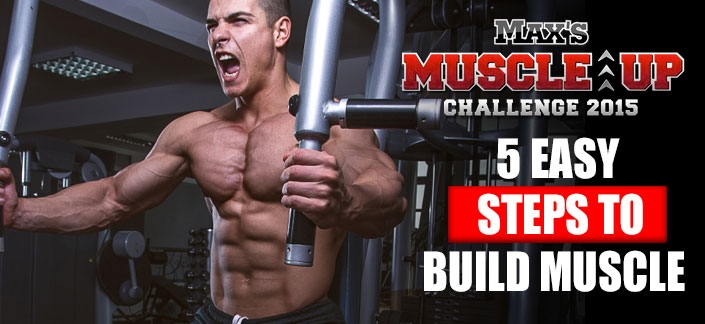 Max's Muscle Up Challenge - 5 Easy Steps to Build Muscle