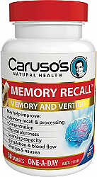 Carusos Natural Health Memory Recall