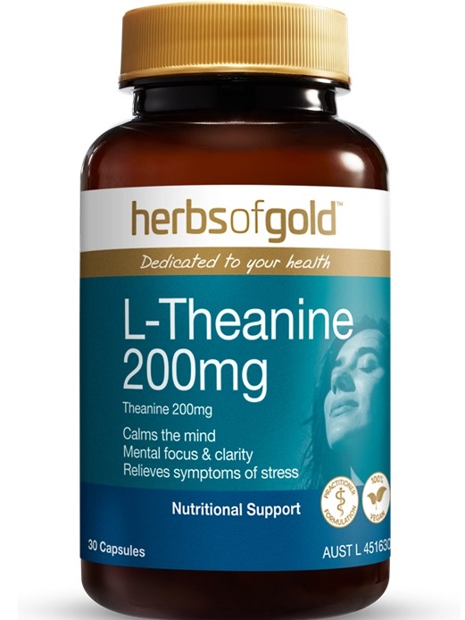 Herbs of Gold L-Theanine 200mg