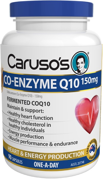 Caruso sCo Enzyme Q10 150mg Sporty s Health