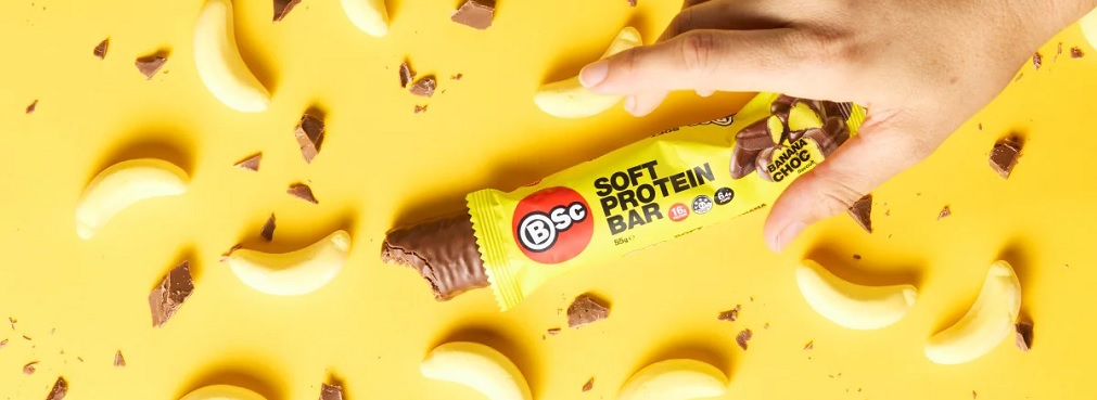 banana choc protein bar