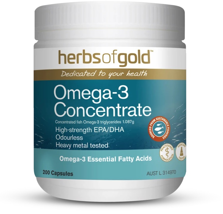 Herbs of Gold Omega 3 Concentrate Discounted