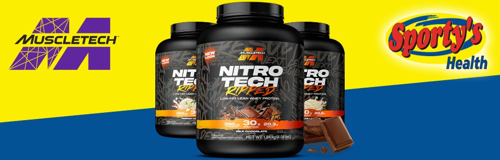 nitro tech protein banner